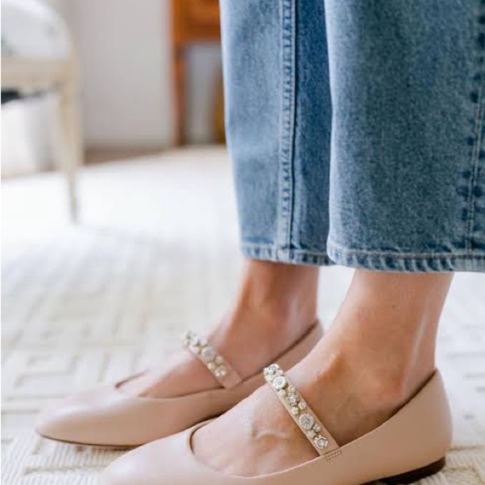 Nicola Bathie x Antonio Melani Charm Ballet Flats